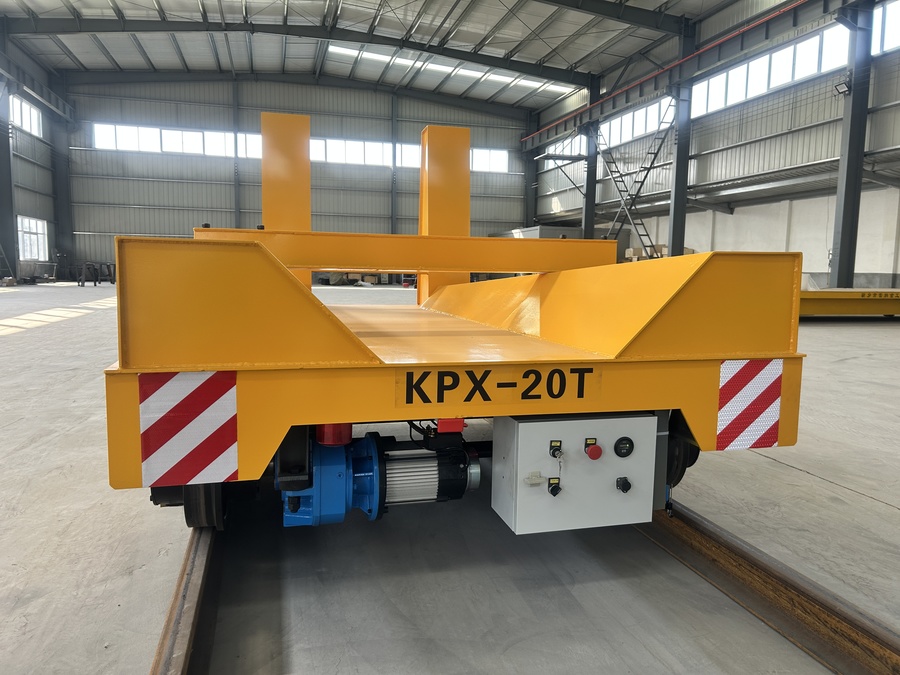 出口南美洲 KPX-20T蓄电池供电轨道平车
